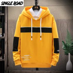 Stylish Color Combined Hoodie (6)