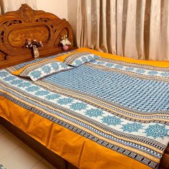 3 pieces king size BedSheet set (2)