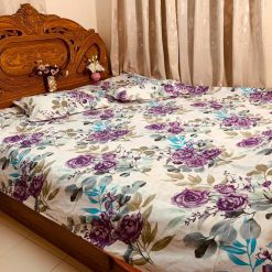 3 pieces king size BedSheet set (4)
