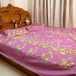 3 pieces king size BedSheet set (5)
