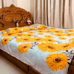 3 pieces king size BedSheet set (6)