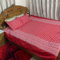 3 pieces king size BedSheet set (12)