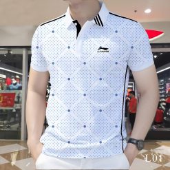 Attractive Stylish Polo Shirt (White)