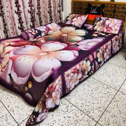 China Premium 3D Design Bed Sheet (13)