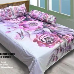 China Premium 3D Design Bed Sheet (2)