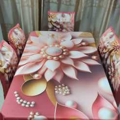 China Premium 3D Print Table Cloth Set (8)