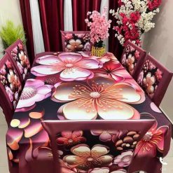 China Premium 3D Print Table Cloth Set (19)