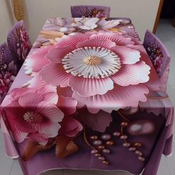 China Premium 3D Print Table Cloth Set (29)
