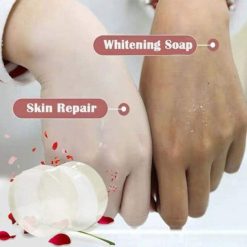 Collagen white clay+pearl beauty soap