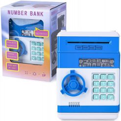 Electronic Piggy Bank With Number Password Mini ATM Money Saving Box