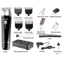 Kemei KM 1015 Grooming Kit 10 in 1 Hair Trimmer
