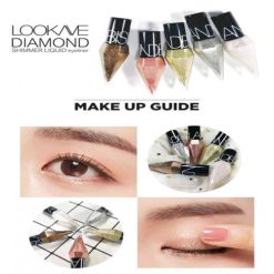 LOOKME DIAMOND SHIMMER LIQUID Pigmented Glitter Eyeliner