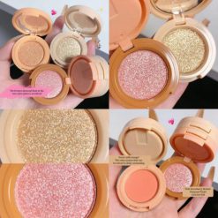 Miss Lara Blusher & Highlighter 3 in 1 Makeup Palette