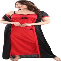 Full Length Women Robe Nighty-02