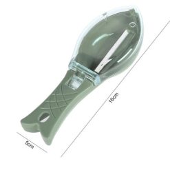 Practical fish scale scraper with cover