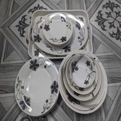 Rojonigondha melamine dinner set (19 Pieces)