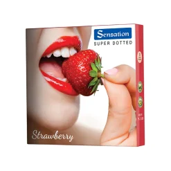Sensation SD (Strawberry) Condom 3 piece