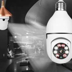 Smart 360° Rotated Security Camera HD 1080P with Two-way Audio, Motion Tracking, and Waterproof Design