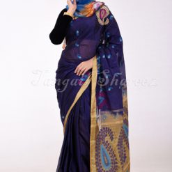 Half Silk With Hand Work