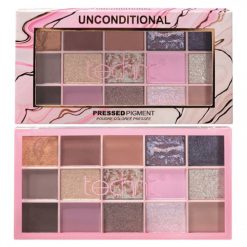 Technic 15 Color Unconditional Pressed Pigment Eyeshadow Palette
