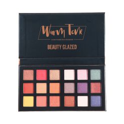 beauty glazed warm tone eyeshadow