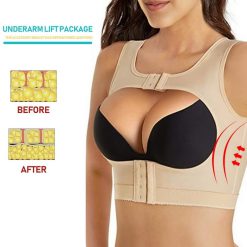 Women Girdle Posture Corrector Bra Mesh Breathable Body