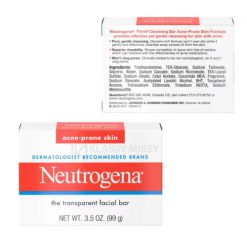 Neutrogena Transparent Facial Bars For Acne-Prone Skin 99g 2