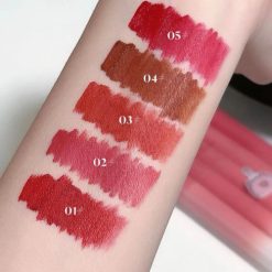 5 Pack Piggy Head Velvet Lip Glaze Set Matte Whitening Non Makeup H3K1 V9 B0G3 3