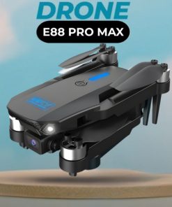 Product details of E88 Pro Max Brusless motor Drone, Dual Camera & Dual Battery With Sensor Protect Drone