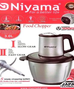 Niyama Multifunctional Food Chopper 3 Litre (NYB-086FC)