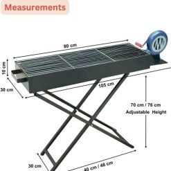 Blower for Barbecue - Efficient Outdoor Cooking BBQ Tools 60 inchi