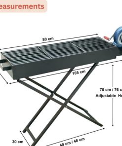 Blower for Barbecue - Efficient Outdoor Cooking BBQ Tools 60 inchi